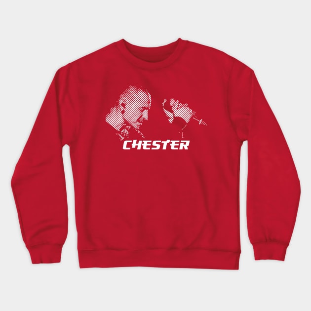 Chester White Halftone style