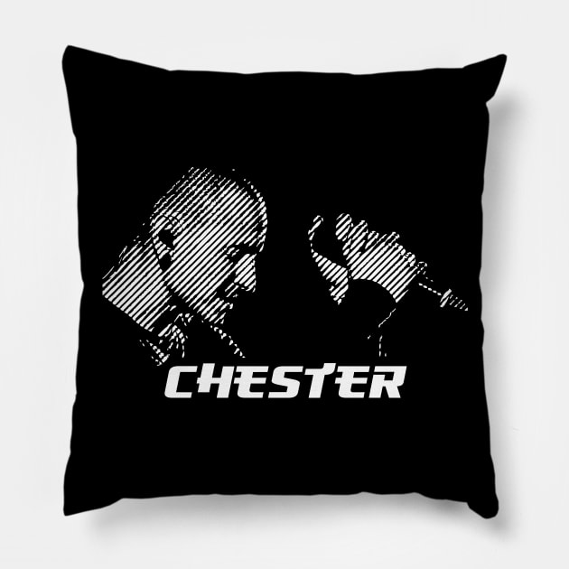 Chester White Halftone style